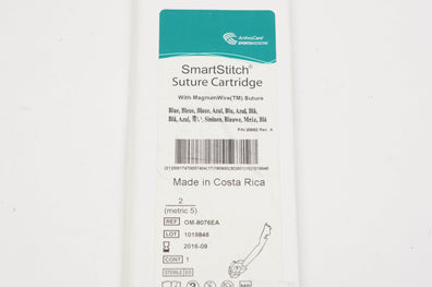 ArthroCare OM-8076EA SmartStitch Stre Cartridge 2 (x)